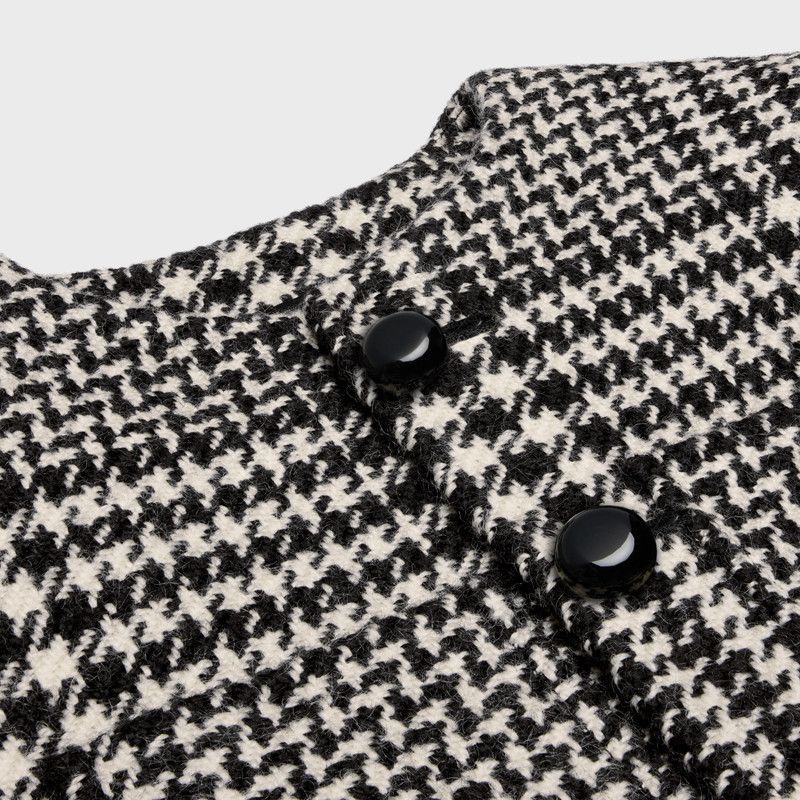 Celine o1w1db10526 2V44X3 Verneuil jacket in Black/White Size XS / US 0-2 / IT 36-38 - 3 Thumbnail