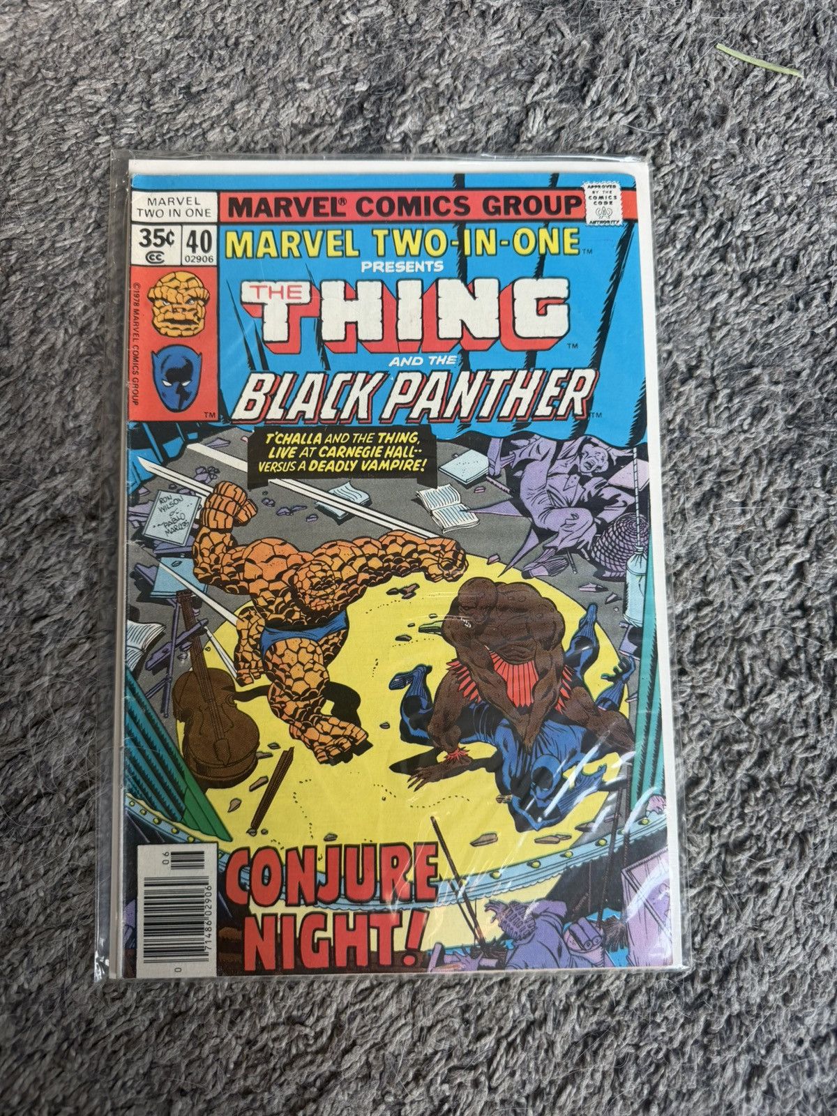 Marvel Comics 1978 Marvel Comics Two-In-One Vol. 1 #40 Conjure Night! Size ONE SIZE - 1 Thumbnail
