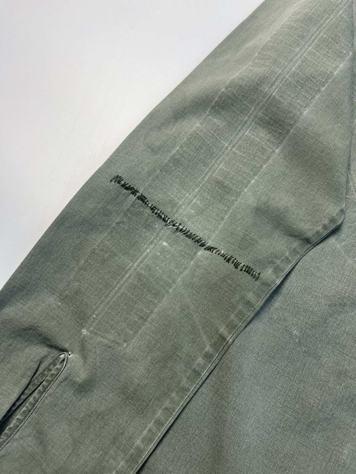 Undercover Undercover SS03 “SCAB” GIZ Motif Washed Shirt Size US M / EU 48-50 / 2 - 10 Thumbnail