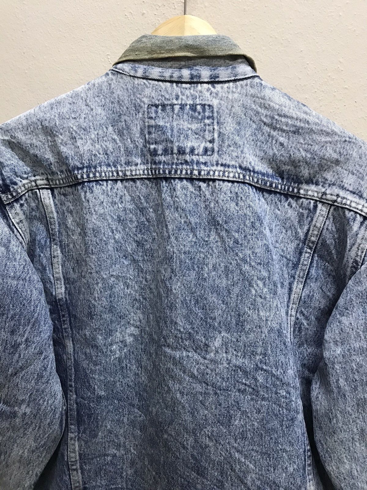 Japanese Brand Vintage Over Go Acid Wash Denim Jacket Size US M / EU 48-50 / 2 - 7 Thumbnail