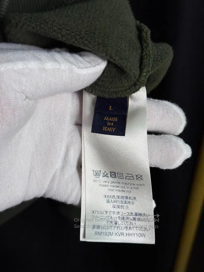 Louis Vuitton Louis Vuitton Army Green Big Pocket Hoodie Size US L / EU 52-54 / 3 - 5 Thumbnail