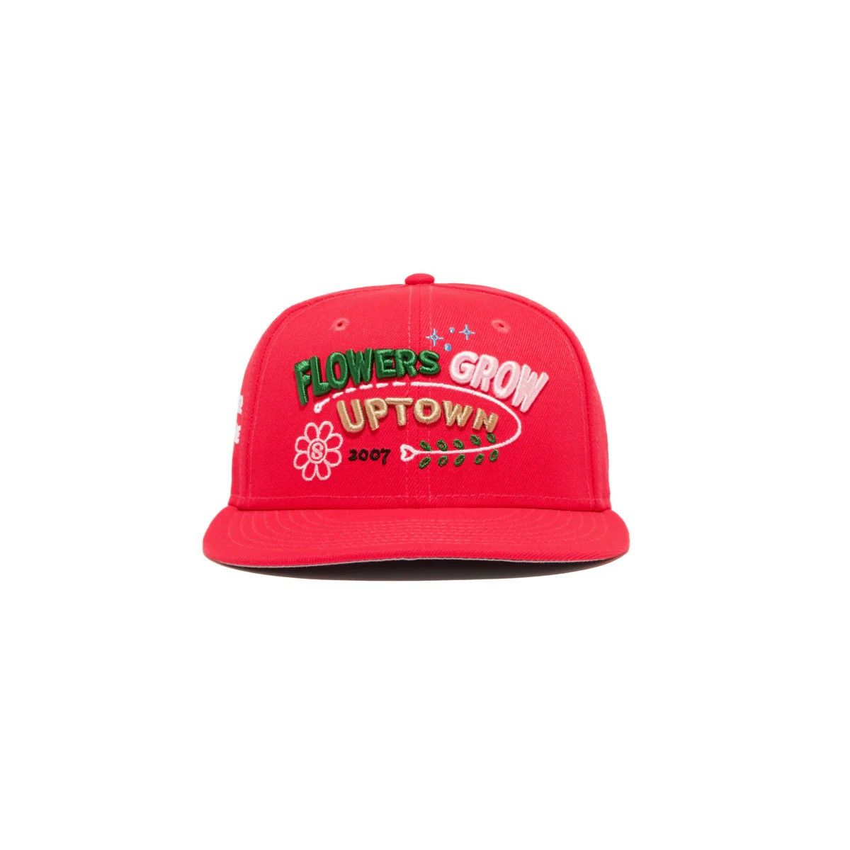 Jae Tip Pink New Era Fitted Hat Uptown Grows Flowers