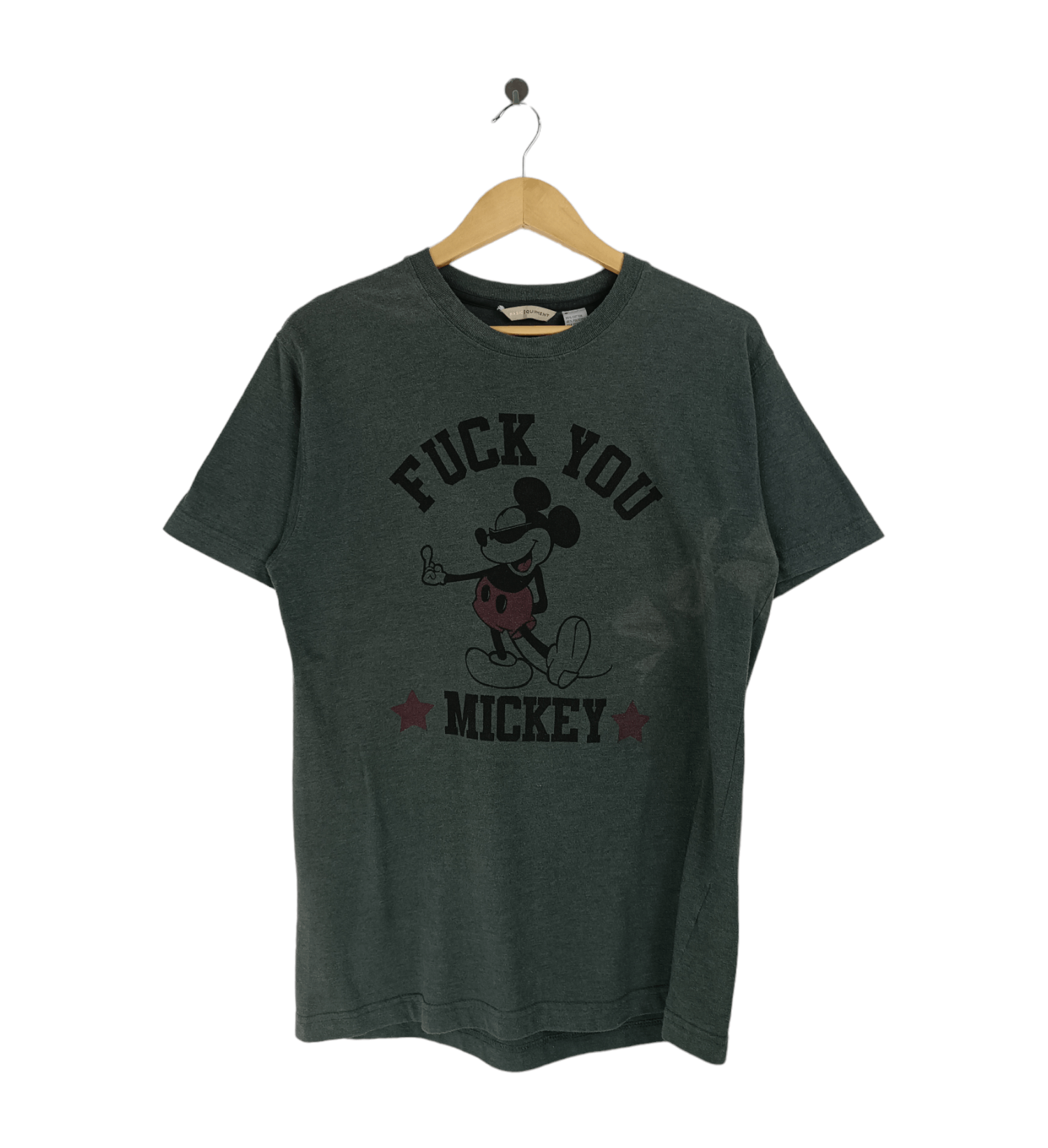 Vintage VINTAGE FUCK YOU MICKEY HUMOR ADULT FUNNY QUOTE TEE Size US M / EU 48-50 / 2 - 1 Thumbnail