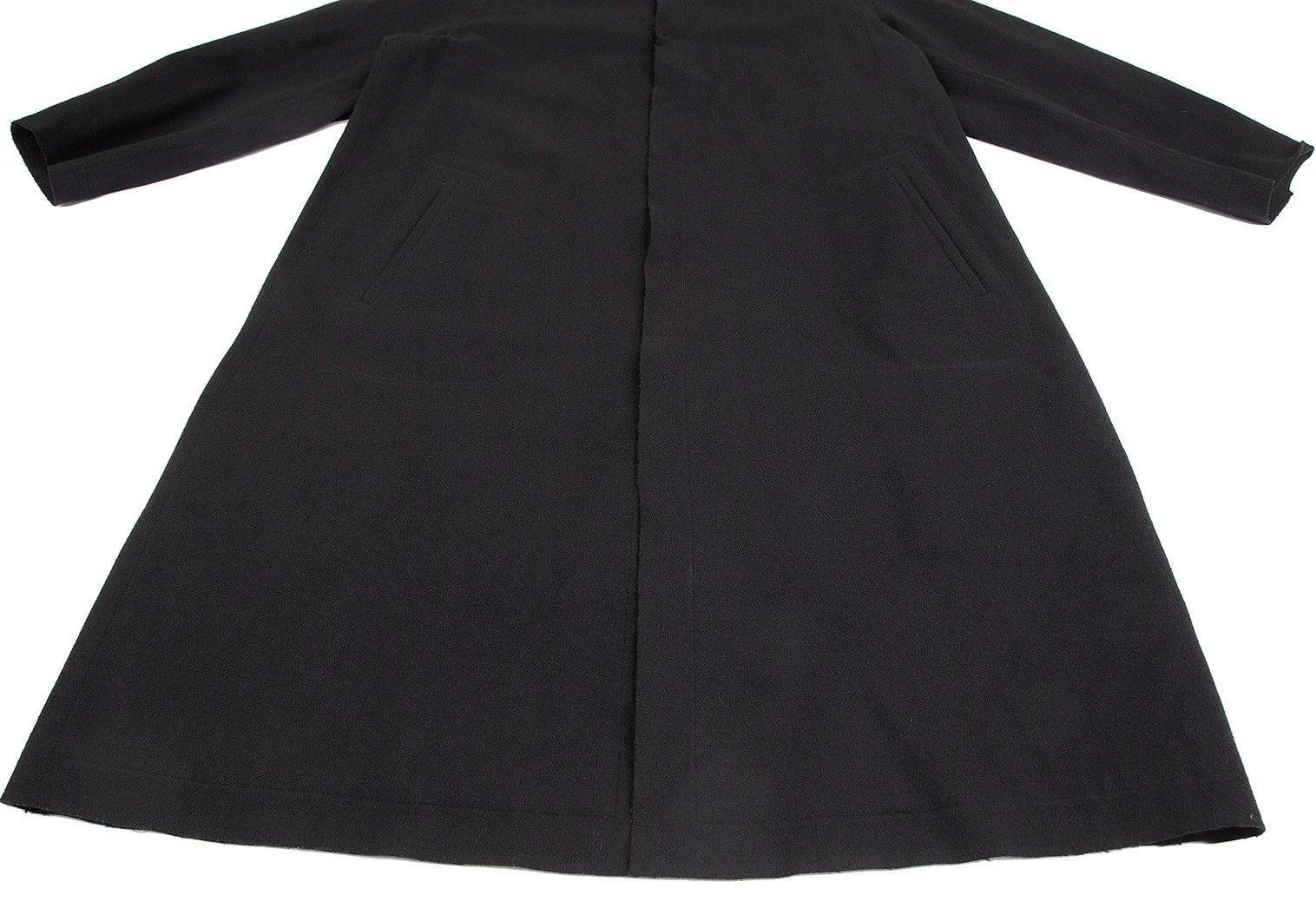 Yohji Yamamoto Yohji Yamamoto Wool Felt Hooded Coat Size US M / EU 48-50 / 2 - 9 Thumbnail