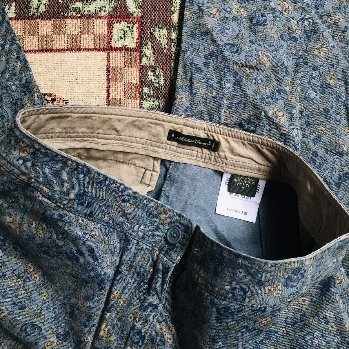 Eddie Bauer × Vintage Vintage Eddie Bauer Floral Pant Size US 27 - 8 Thumbnail