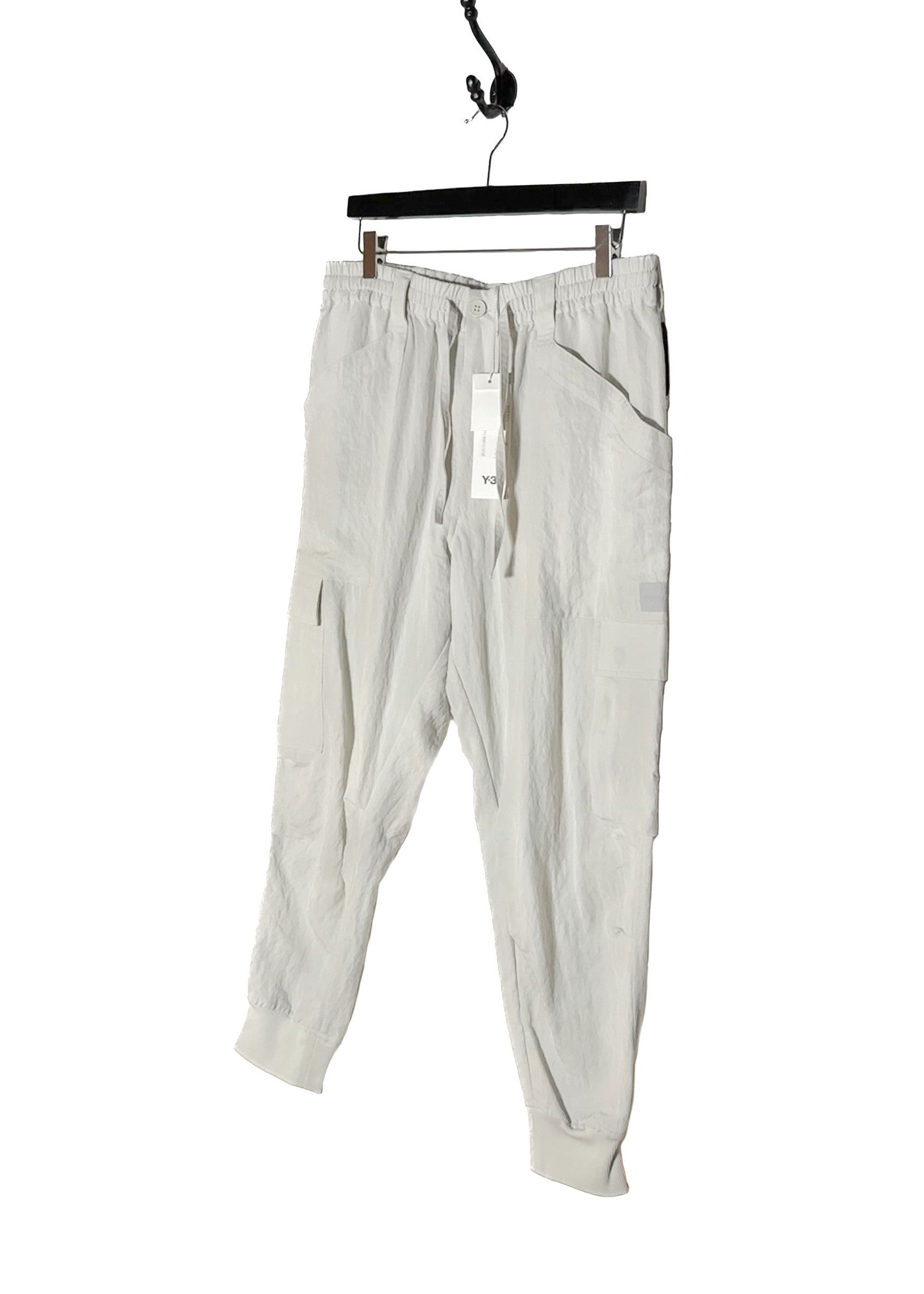 Y-3 Y-3 Orbit Grey Utility Cuffed Cargo Pants Size US 34 / EU 50 - 2 Thumbnail