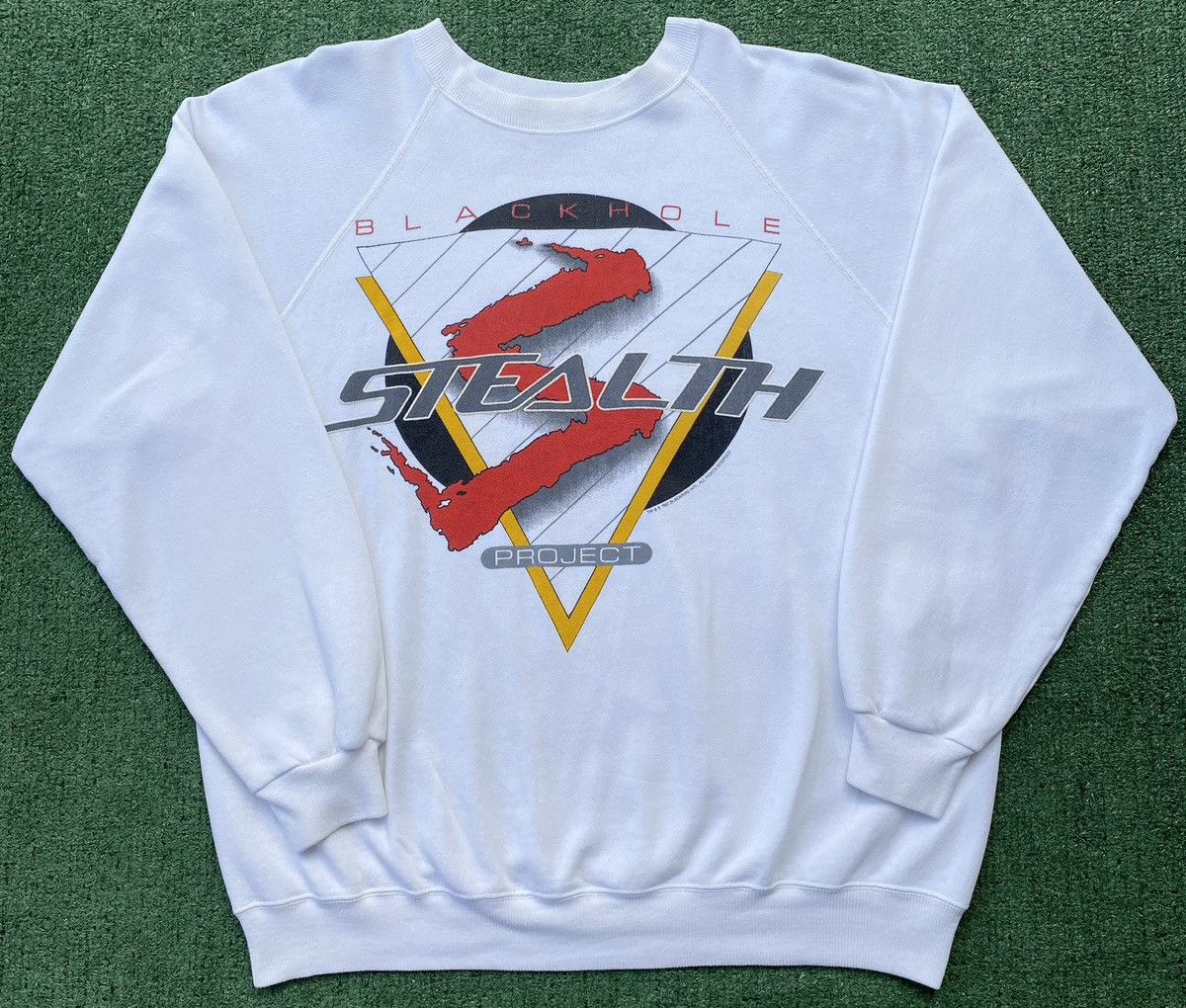 Hanes Vintage 1987 Blackhole Stealth Project Sweatshirt Men’s XL Size US XL / EU 56 / 4 - 1 Thumbnail