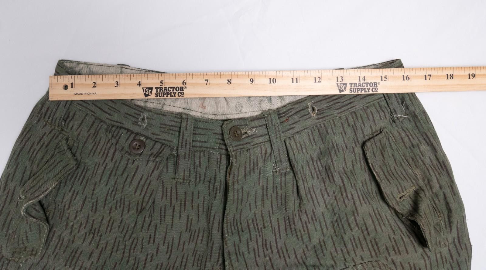 Other Rare Czech Army M60 / Vz60 Rain Drop Camo Trousers - 34x26 Size ONE SIZE - 9 Thumbnail