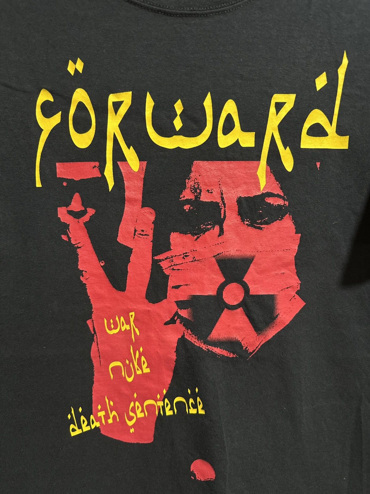Anvil × Band Tees Forward War And Death Sentence Band Tee Size US M / EU 48-50 / 2 - 2 Thumbnail
