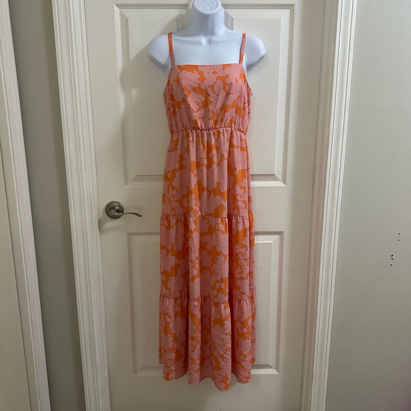 Other SOCIAL STANDARD by Sanctuary Pink Orange Back Smock Dress S Size S / US 4 / IT 40 - 1 Thumbnail
