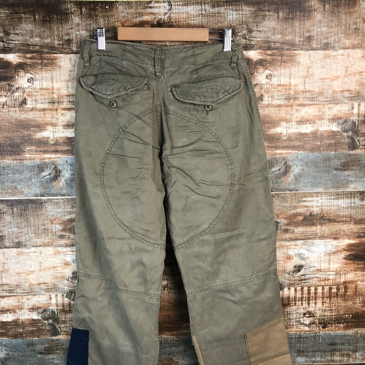 Japanese Brand DL Acoustic reconstruct Cargo Custom utility Pants #C1245 Size US 28 / EU 44 - 18 Thumbnail