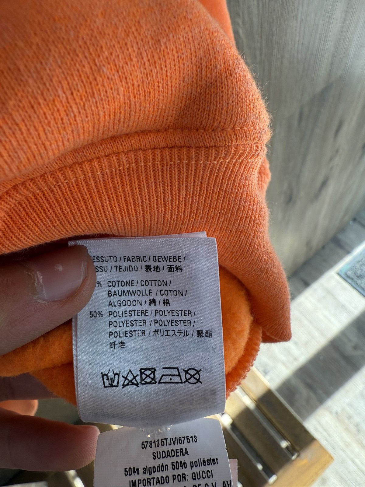 Balenciaga Balenciaga Orange Hoodie Size US M / EU 48-50 / 2 - 9 Thumbnail