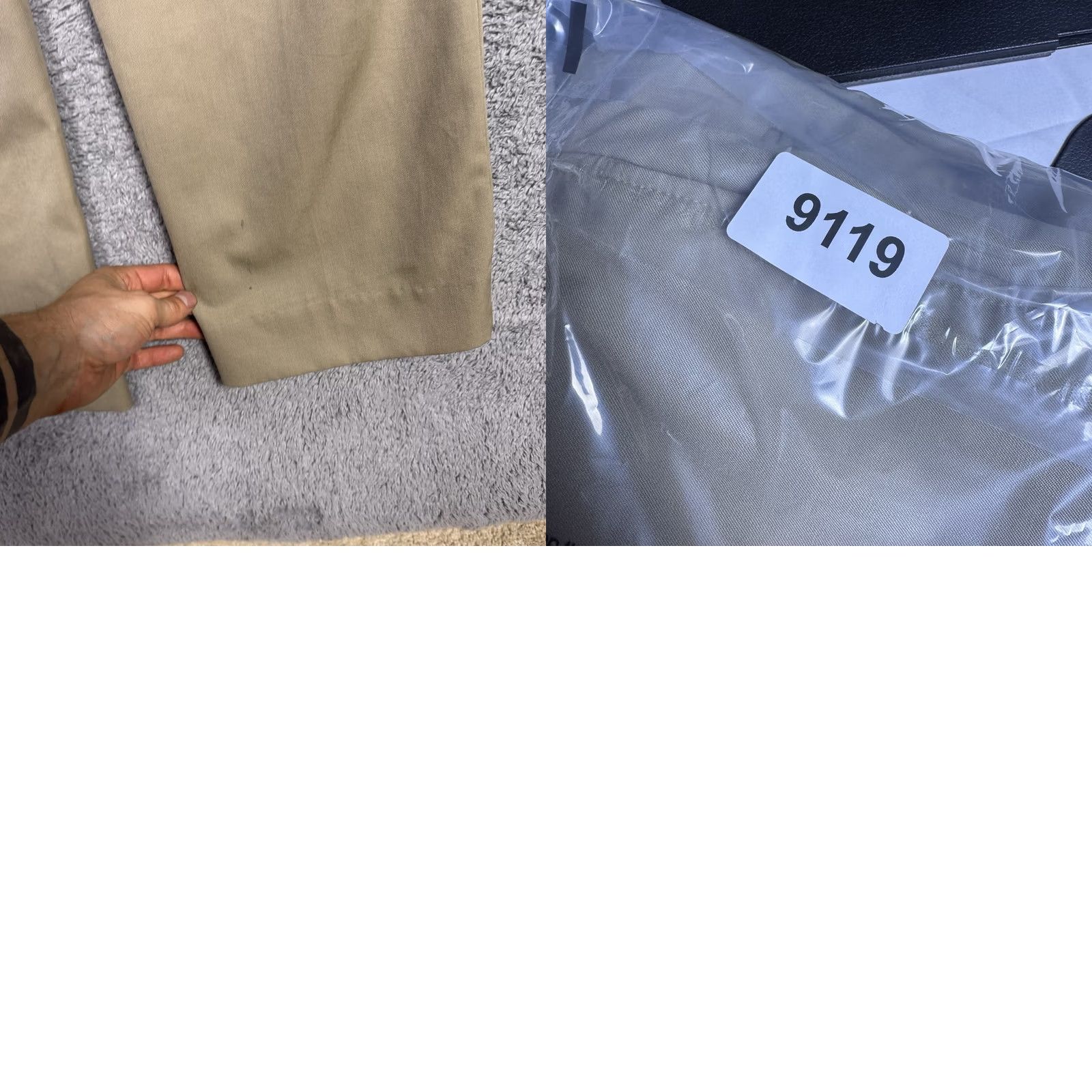 Brooks Brothers Brooks Brothers 346 Madison Fit Pants Men 33x30 100% Wool Dress Pants Beig e Flat Front Office Size US 34 / EU 50 - 9 Thumbnail