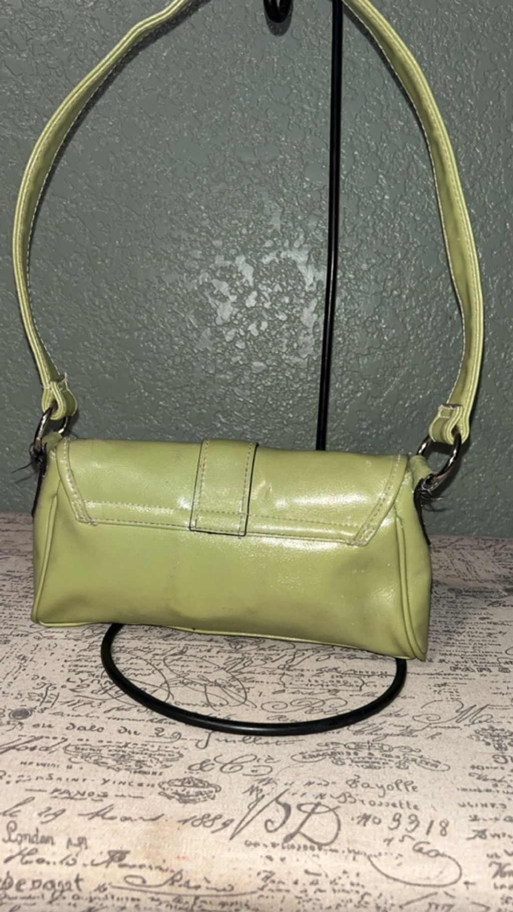 The Unbranded Brand Y2K Shoulder Bag One Size Green Size ONE SIZE - 5 Thumbnail