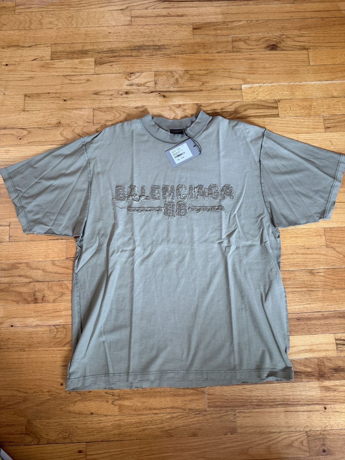 Balenciaga Inside Out Distressed T-Shirt