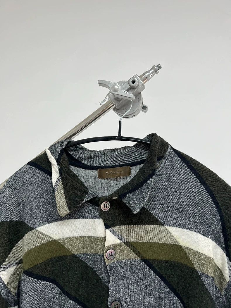 Yohji Yamamoto yohji yamamoto Diagonal Stripe Shirt Size US L / EU 52-54 / 3 - 3 Thumbnail