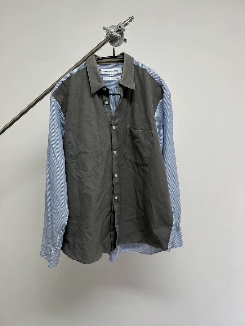 Comme des Garcons Comme Des Garcons Patchwork silhouette shirt Size US S / EU 44-46 / 1 - 1 Thumbnail