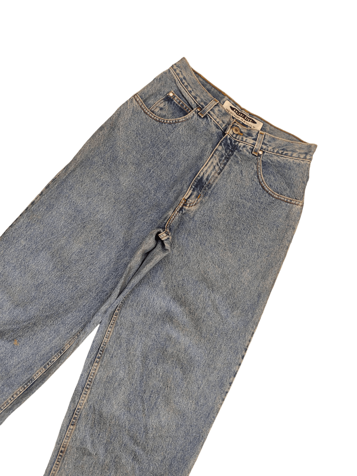 Anchor Blue Vintage Y2k Anchor Blue Beyond Baggy Denim Jeans Jnco Style Size US 30 / EU 46 - 5 Thumbnail