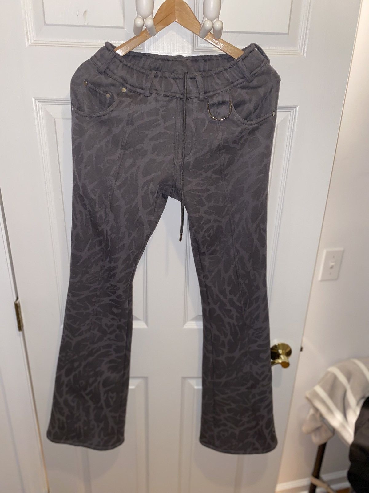 Vintage Weslah flared sweats Size US 29 - 1 Thumbnail
