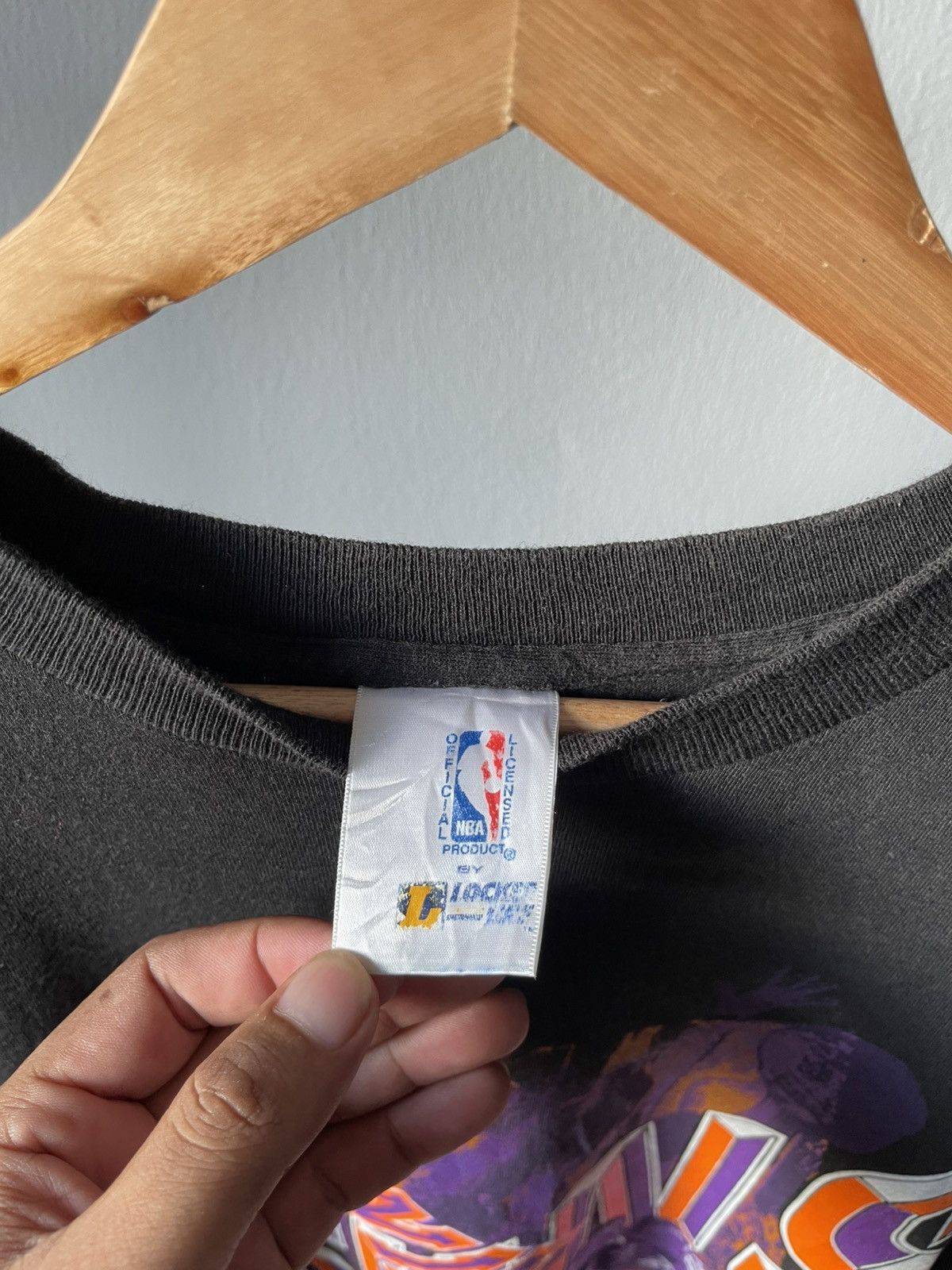 NBA × Vintage 90s Phoenix Sun Nba Tee Size US XL / EU 56 / 4 - 9 Thumbnail