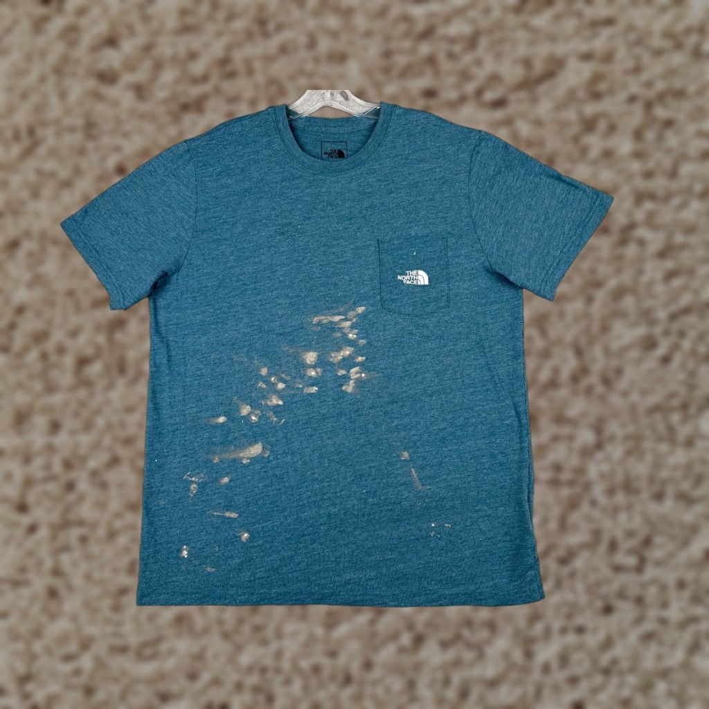 The North Face The North Face Shirt Men L Blue Short Sleeve Crew Neck Poly PAINTER READ Colorful Logo All Seasons Breathable Regular Fit - Color Blue Mens T-Shirt Size US L / EU 52-54 / 3 - 1 Thumbnail
