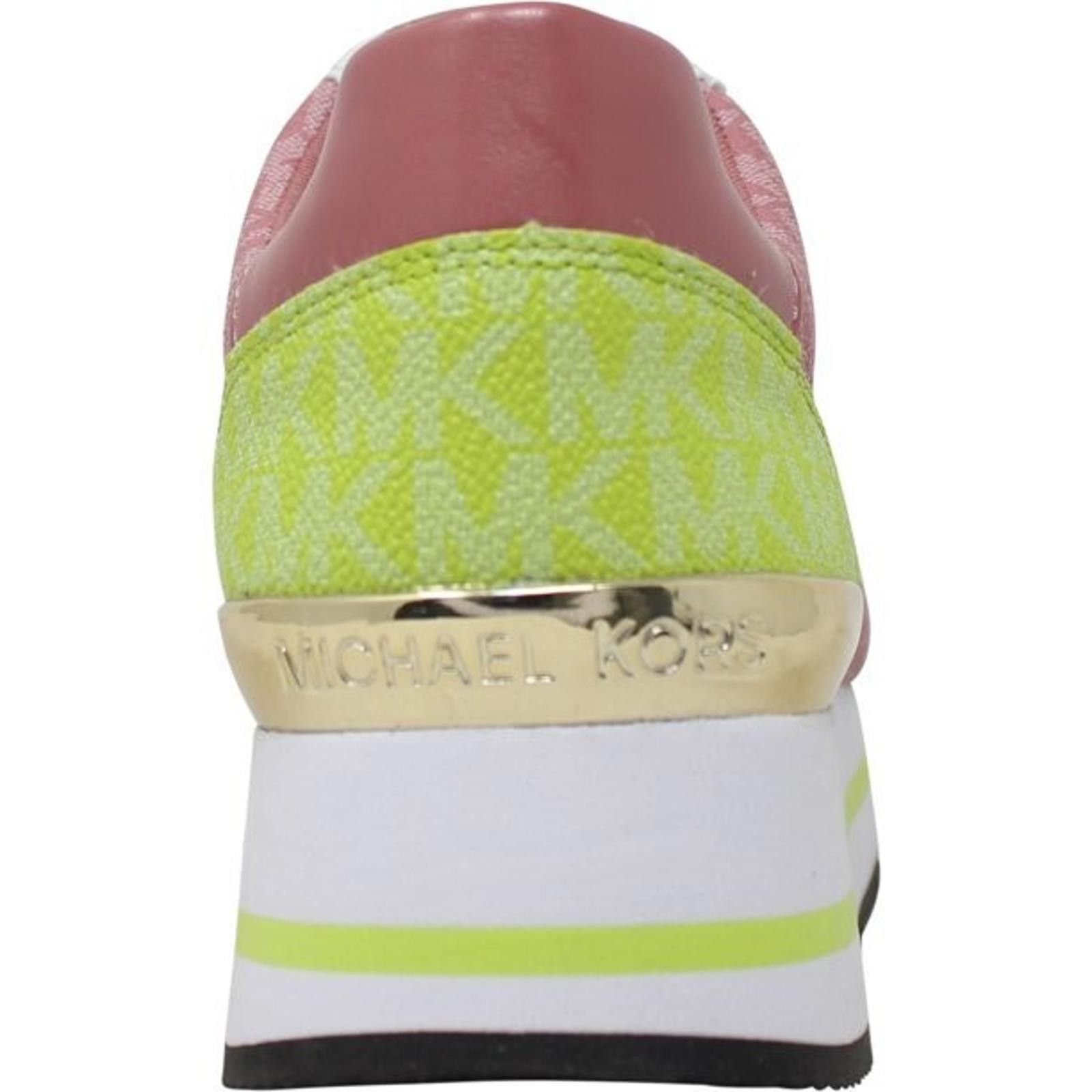 Michael Kors Michael Kors Monique Trainer Rose Lime Gold Multi 6 M NEW Size US 6 / IT 36 - 4 Thumbnail
