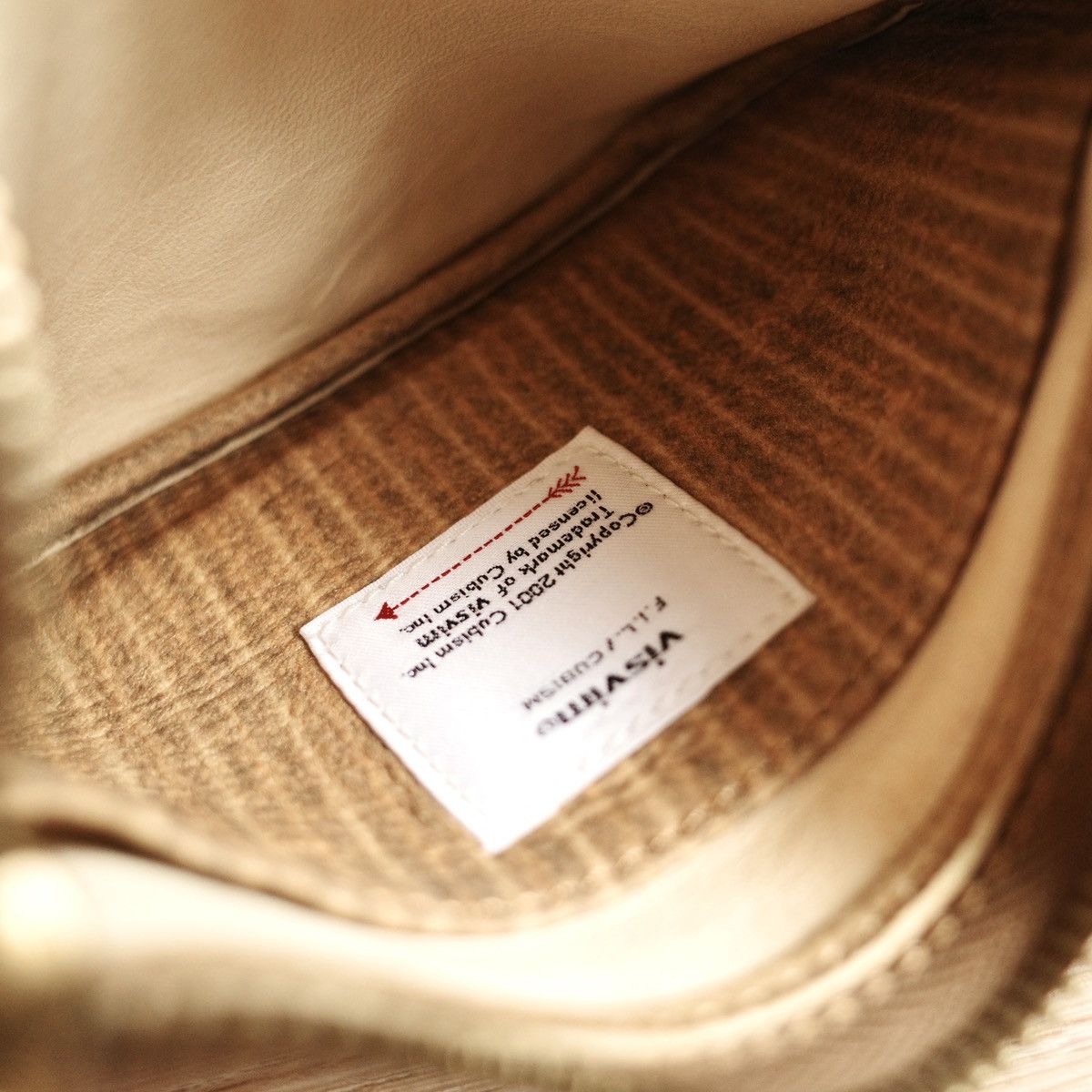 Visvim WALLET L (FR VEG.L STRIPE) Size ONE SIZE - 2 Thumbnail