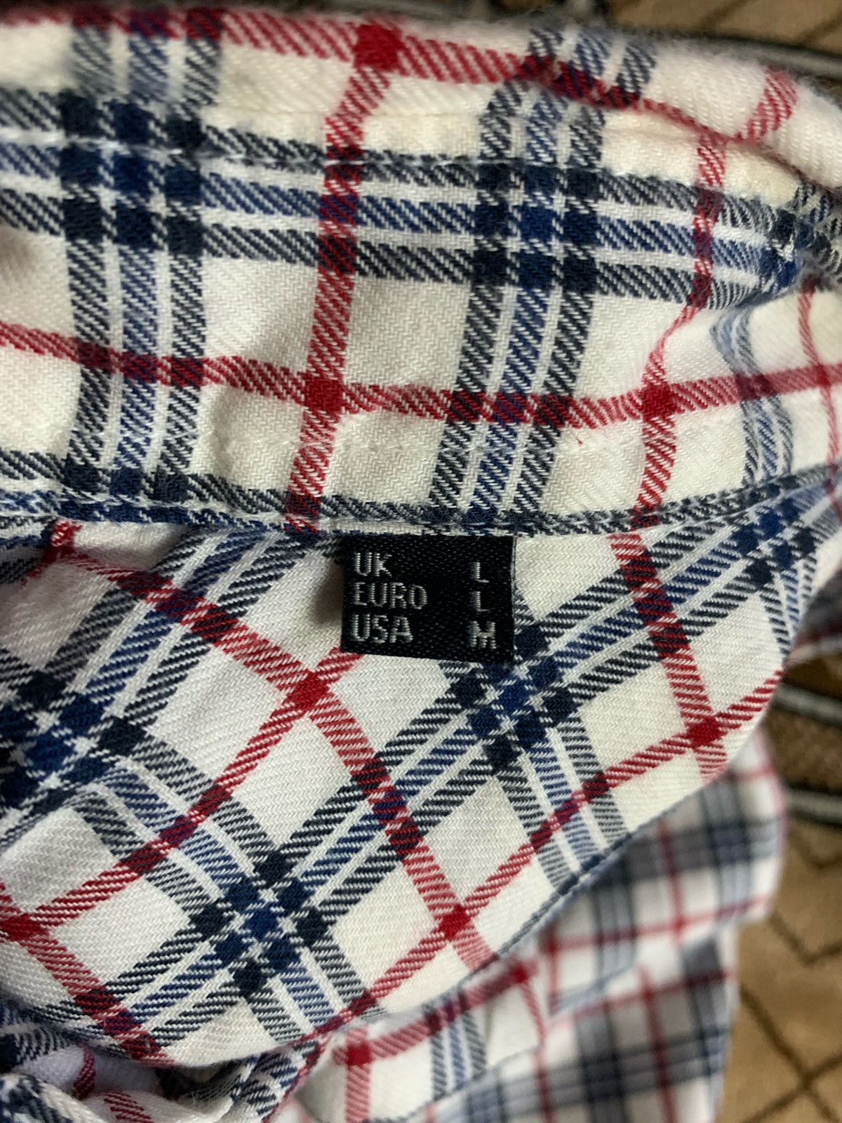 Barbour × Vintage Barbour vintage shirt plaid Size L Size US L / EU 52-54 / 3 - 7 Thumbnail