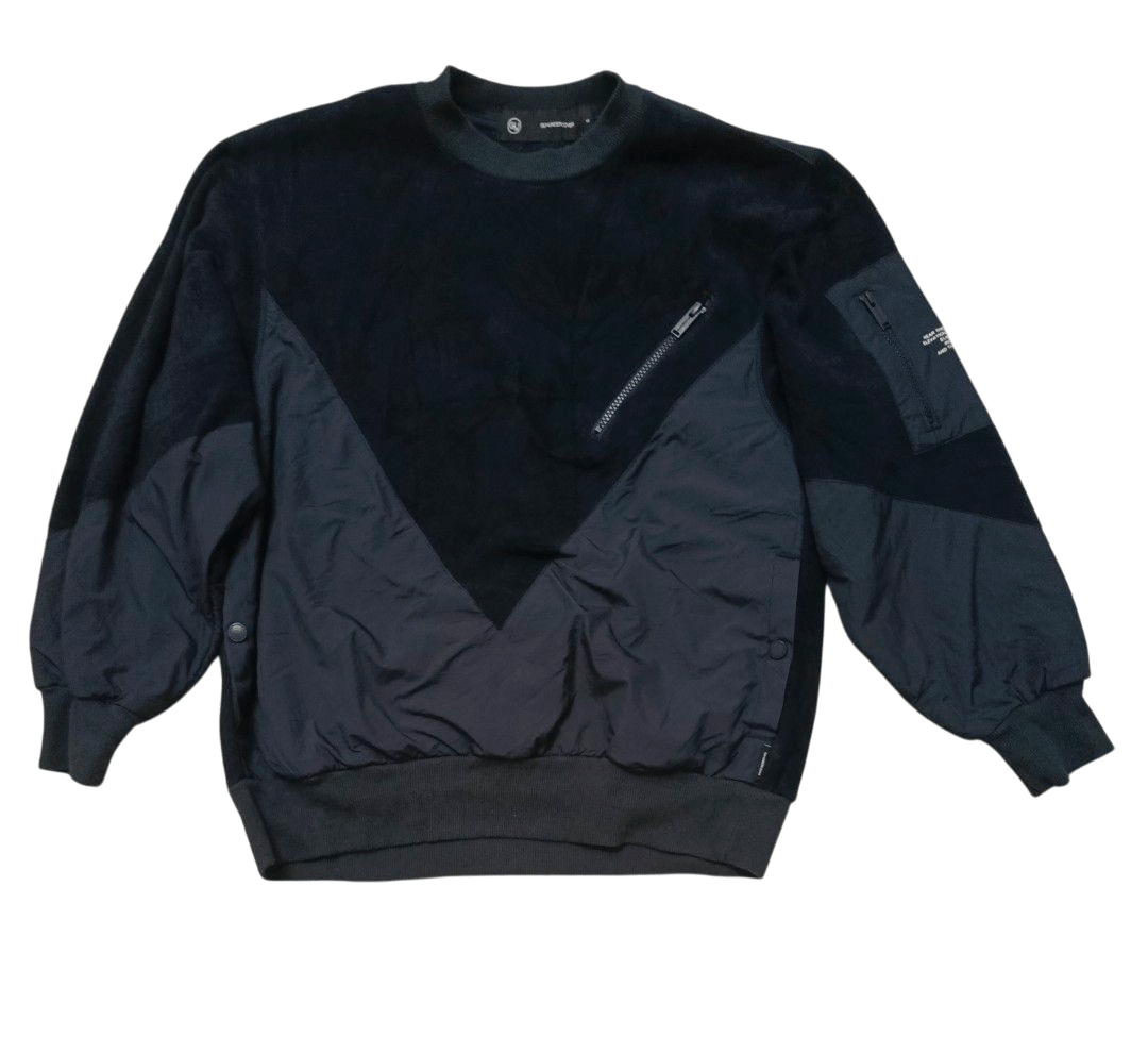 GU × Undercover GU x Undercover Multizipper Nylon Crewneck Size US S / EU 44-46 / 1 - 1 Thumbnail