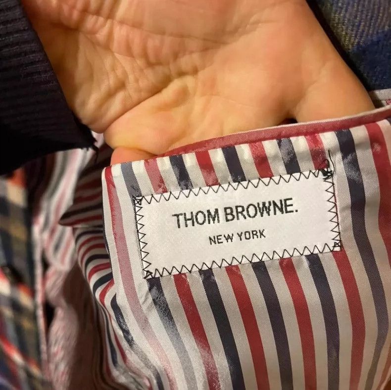 Thom Browne Thom Browne Plaid coat Size US XS / EU 42 / 0 - 5 Thumbnail