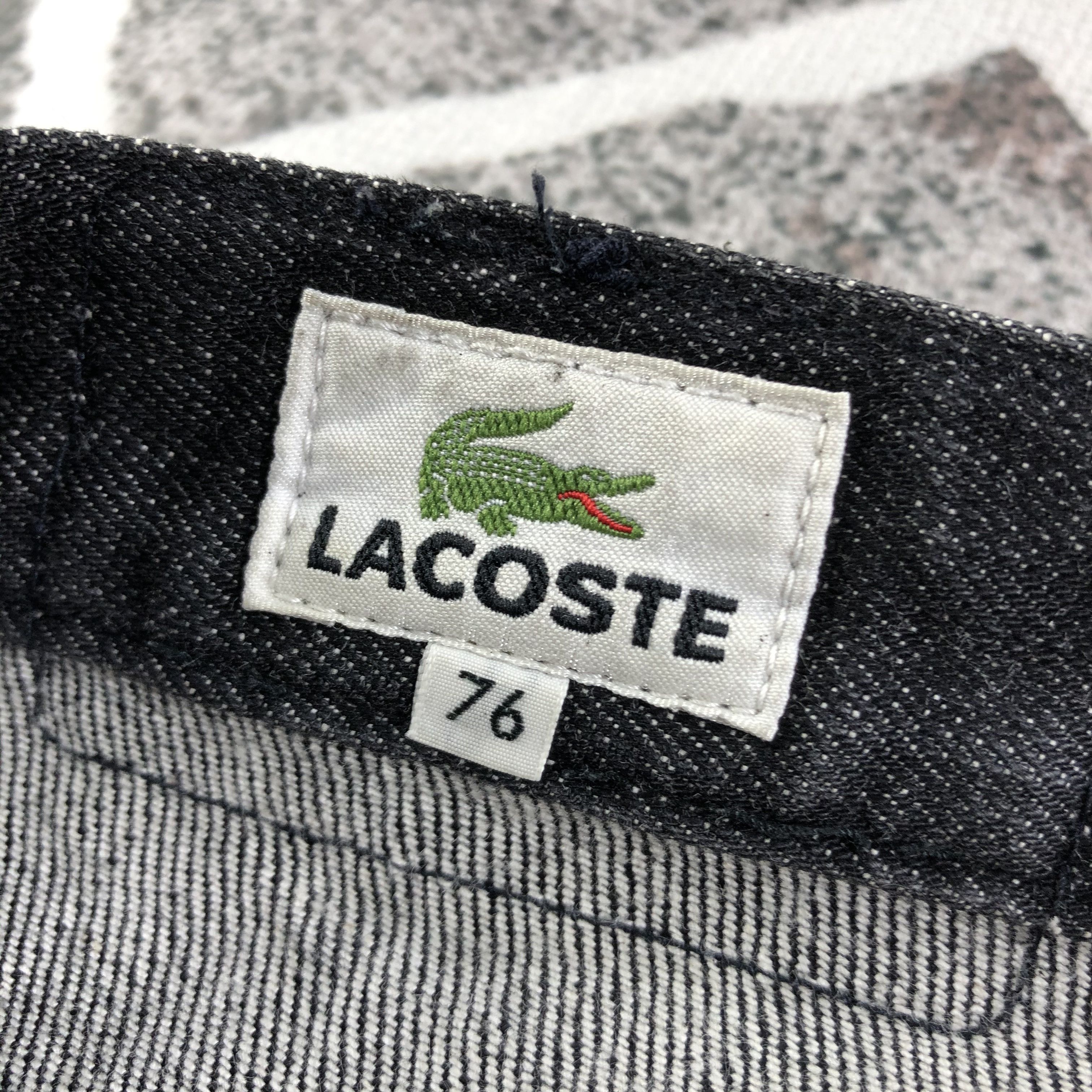 Lacoste Lacoste Jeans Faded Black Denim KJ1615 Size US 30 / EU 46 - 8 Thumbnail