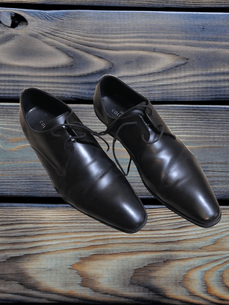 Versace VERSACE COLLECTION Toe Oxford LEATHER Shoes Size US 10 / EU 43 - 1 Thumbnail