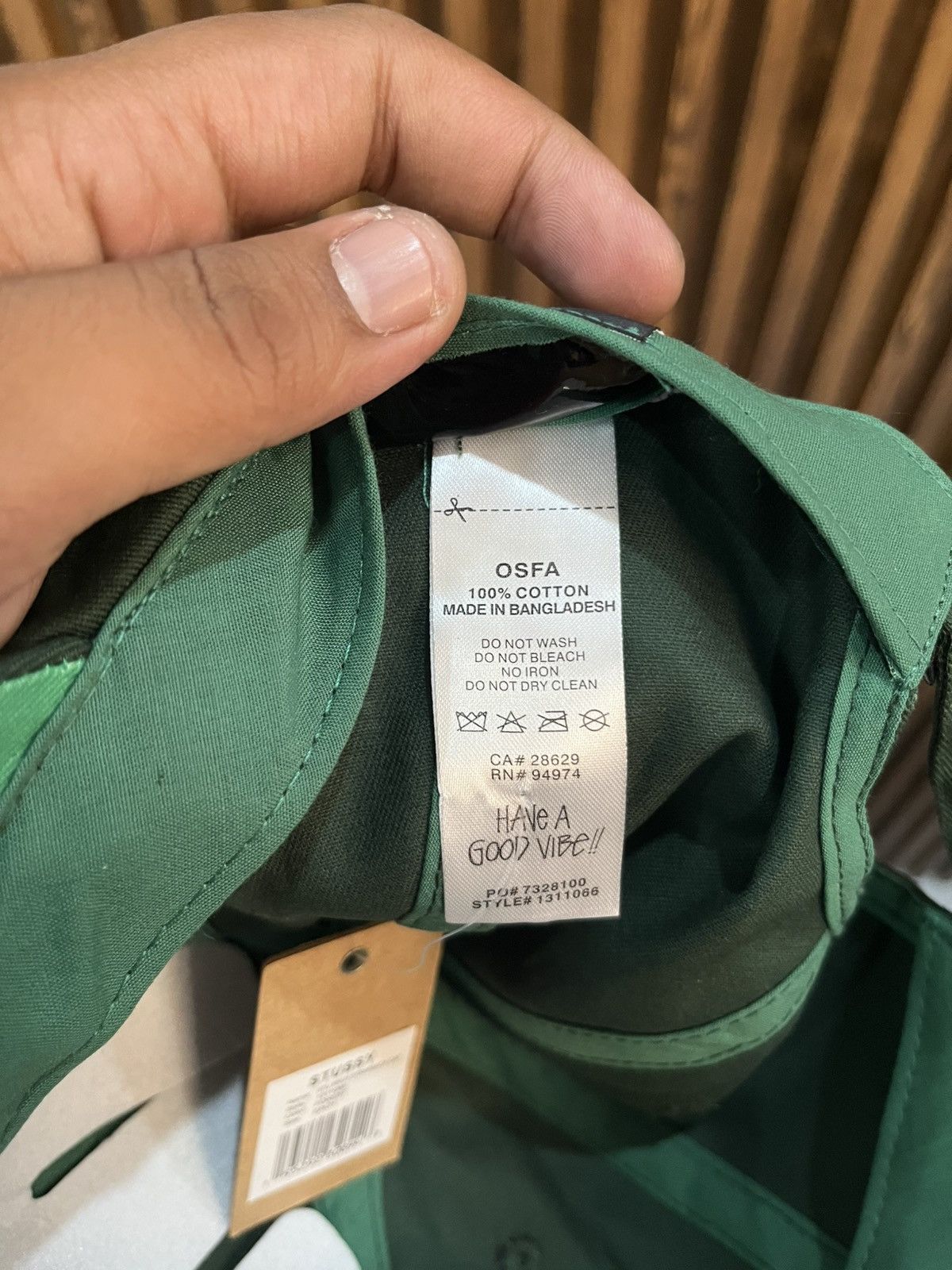 Stussy Stussy Stu Arch Strapback Cap Size ONE SIZE - 7 Thumbnail