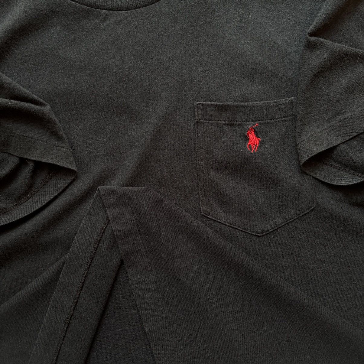 Polo Ralph Lauren Vintage 90’S Single Stitch Polo Ralph Lauren Pocket Tee Size US L / EU 52-54 / 3 - 3 Thumbnail