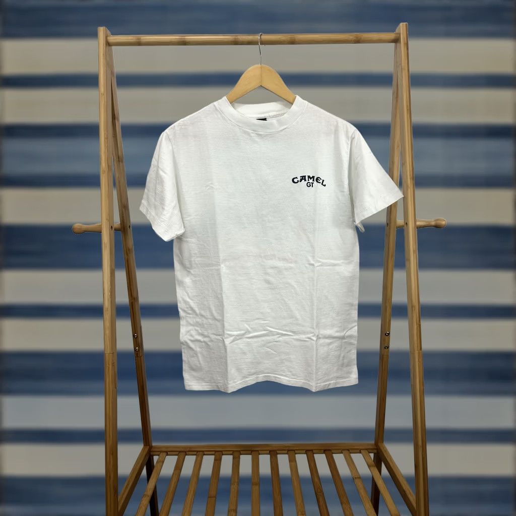 Anvil VTG 80s Camel GT Continental Watkins Glen F1 Formula NASCAR Racing T-Shirt L Mens White Camels - Joe Pit Crew IMSA Size US L / EU 52-54 / 3 - 1 Thumbnail