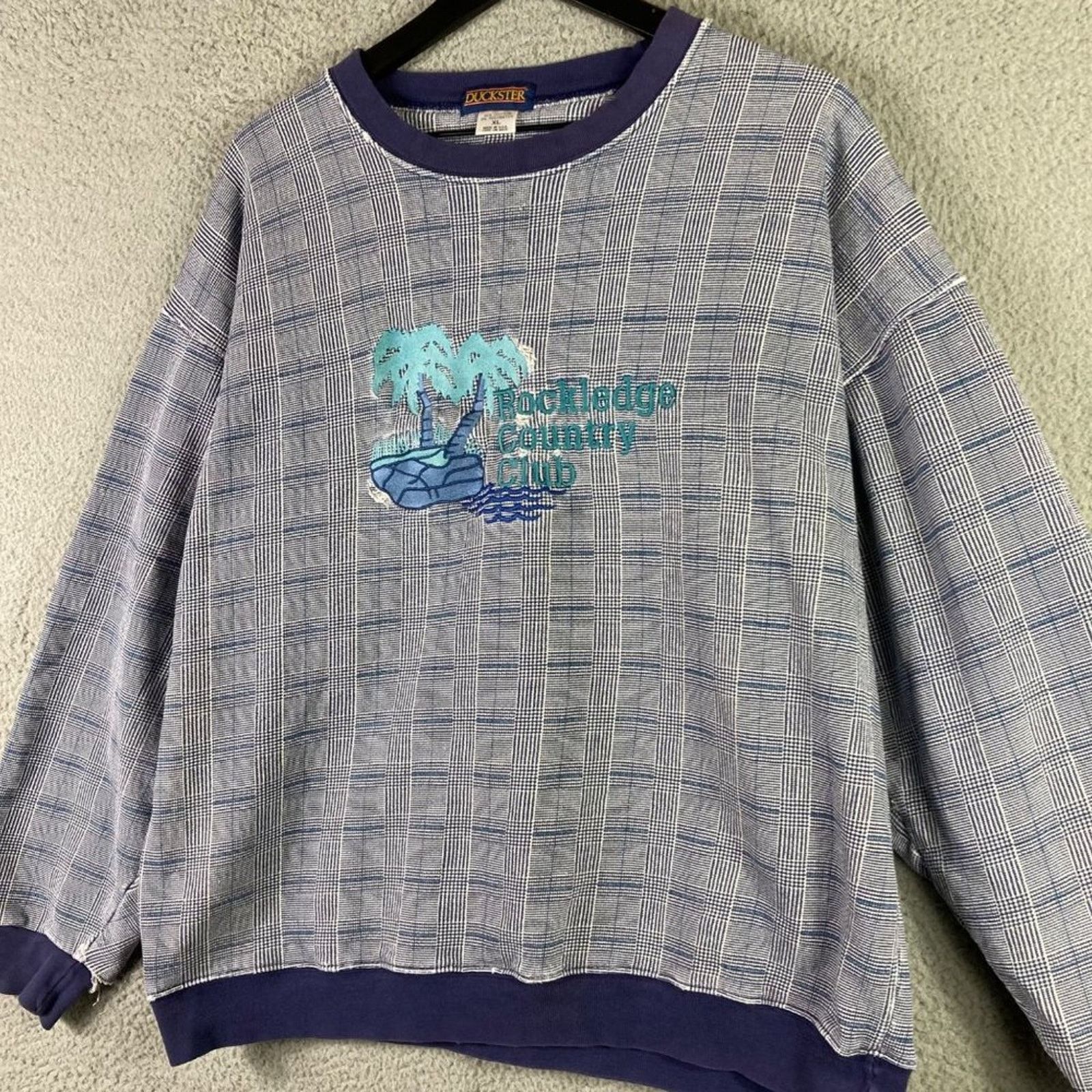 Vintage Country Club Vintage Golf Sweatshirt Sweater 90s Mens Size US XL / EU 56 / 4 - 8 Thumbnail