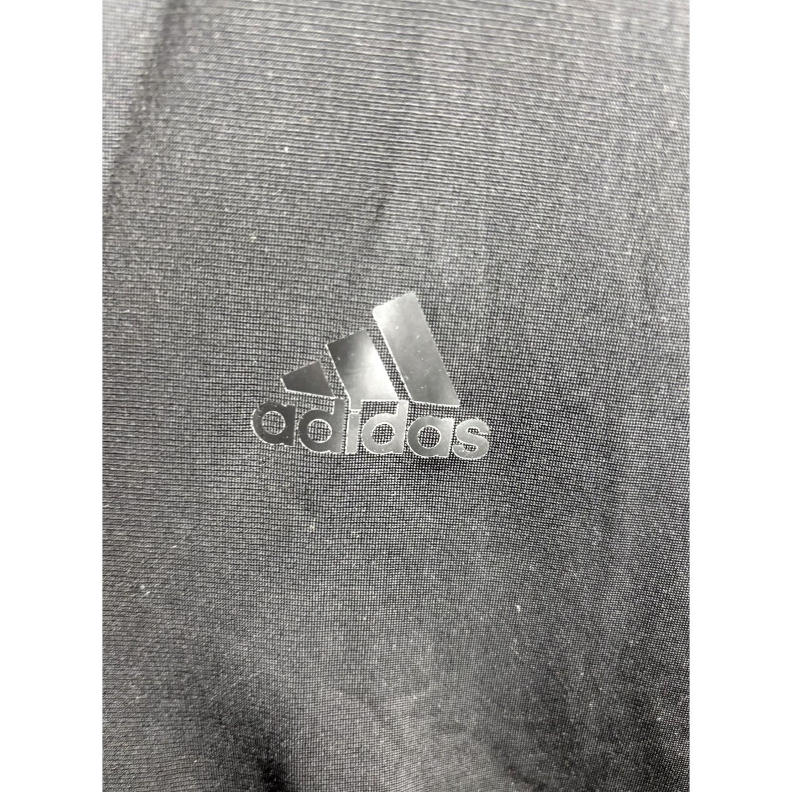 Adidas Adidas Track Jacket Mens Large Black Full Zip Primegreen 3-Stripes Athletic Size US L / EU 52-54 / 3 - 3 Thumbnail