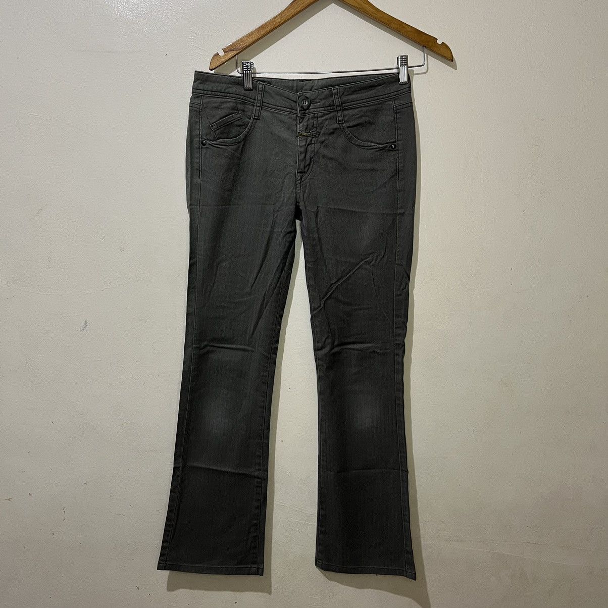 Marithe + Francois Girbaud Archive Le Jean De Marithe Francais Girbaud Flared Pants Size 30" / US 8 / IT 44 - 3 Thumbnail