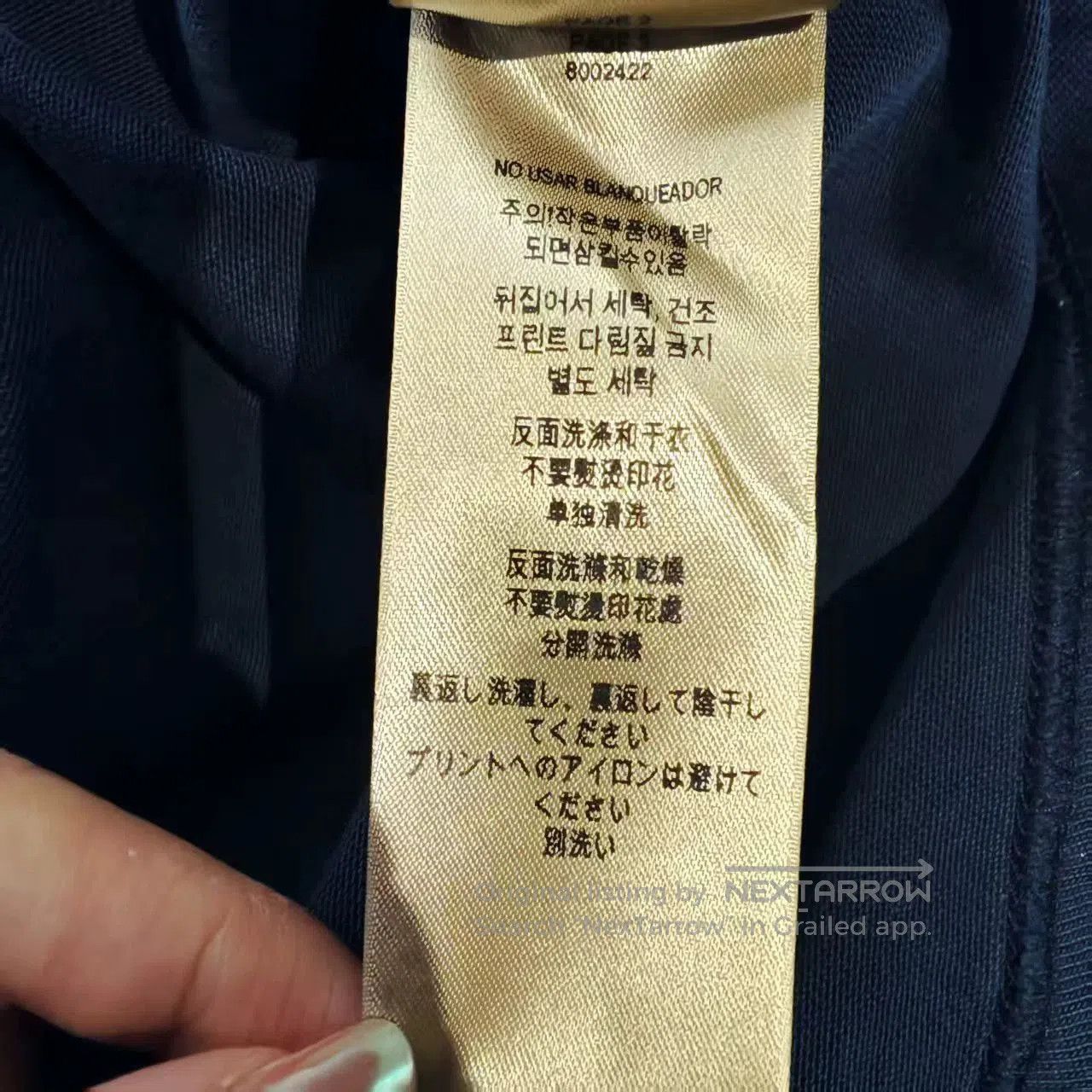 Burberry navy burberry logo sweatshirt size s. Size US S / EU 44-46 / 1 - 7 Thumbnail