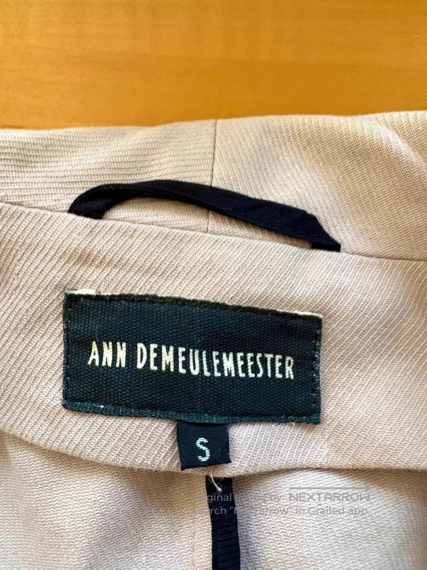 Ann Demeulemeester Multi Color Structured Long Jacket. Size US S / EU 44-46 / 1 - 6 Thumbnail