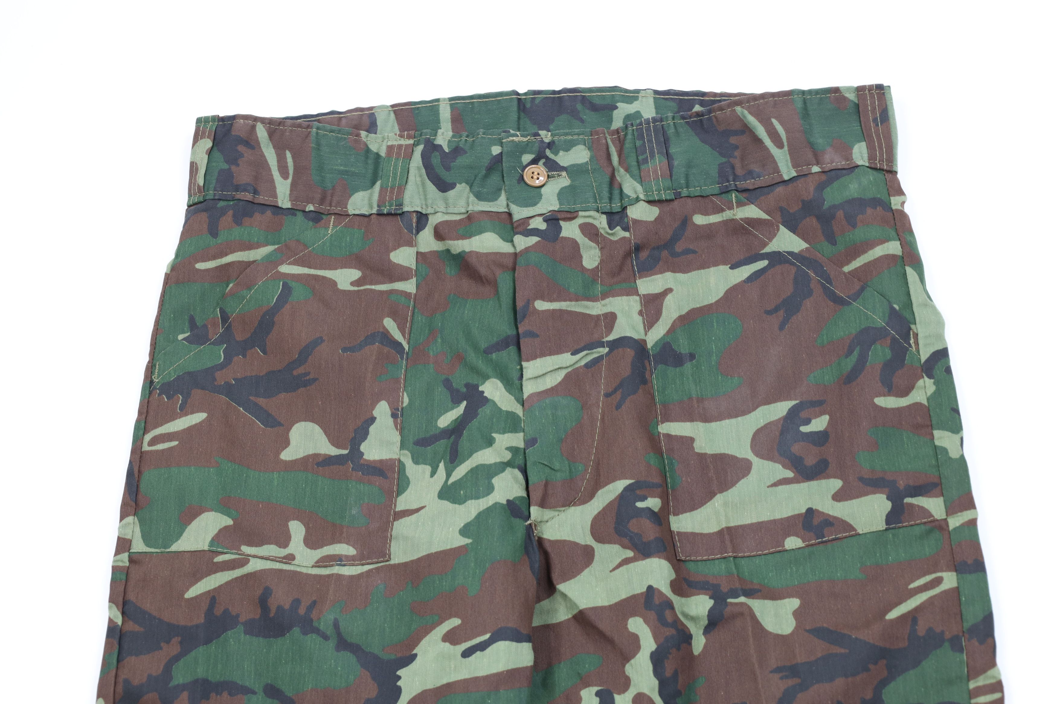 Vintage Vintage 70s Streetwear Faded Camouflage Utility Pants USA Size US 36 / EU 52 - 2 Thumbnail