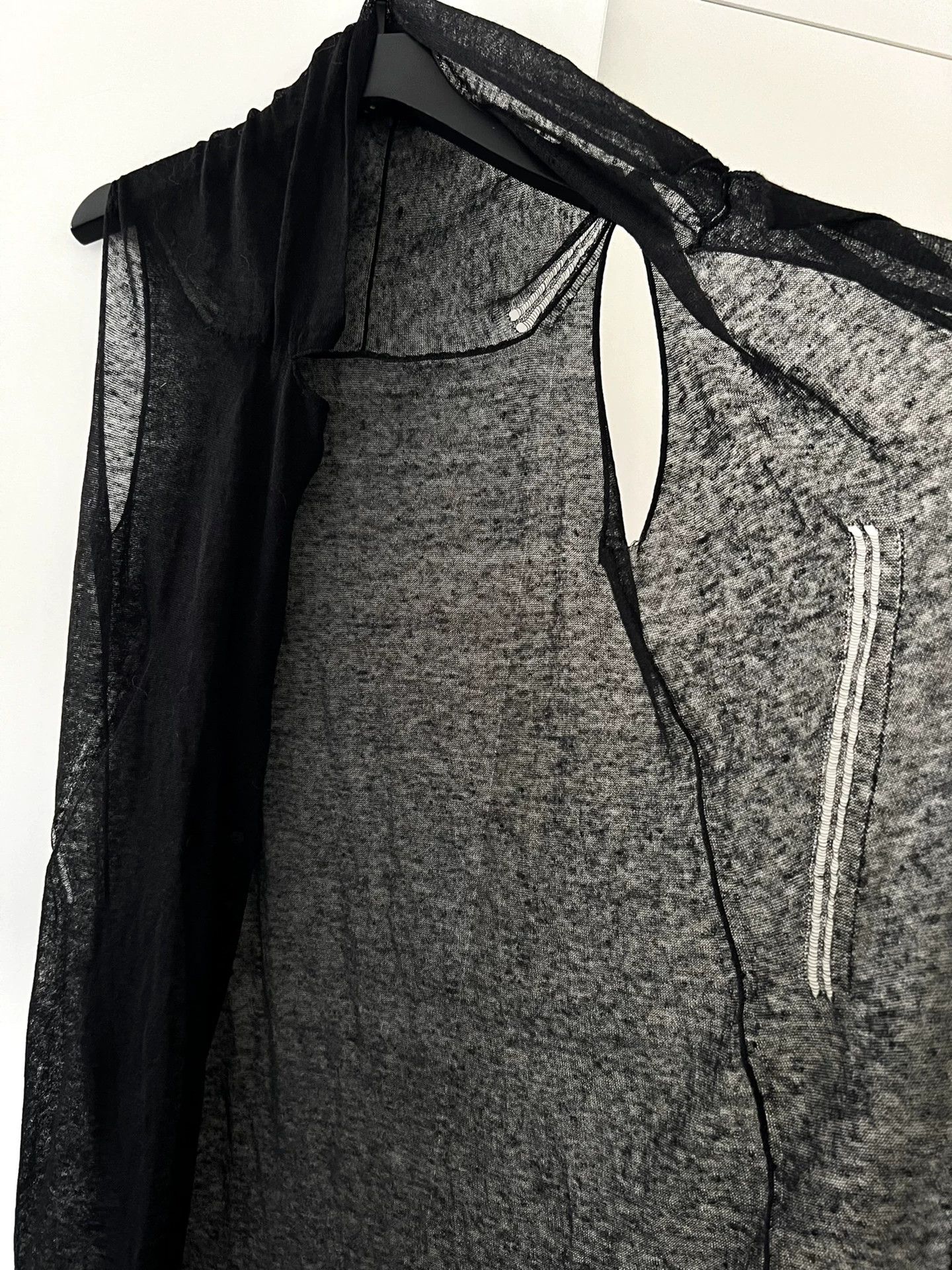 Yohji Yamamoto Yohji Yamamoto Linen Cardigan - Flowy & Detailed Size M / US 6-8 / IT 42-44 - 3 Thumbnail