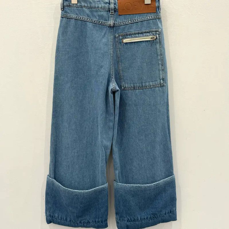 Loewe Loewe Women's Blue Denim Jeans 0089 Size 28" / US 6 / IT 42 - 1 Thumbnail