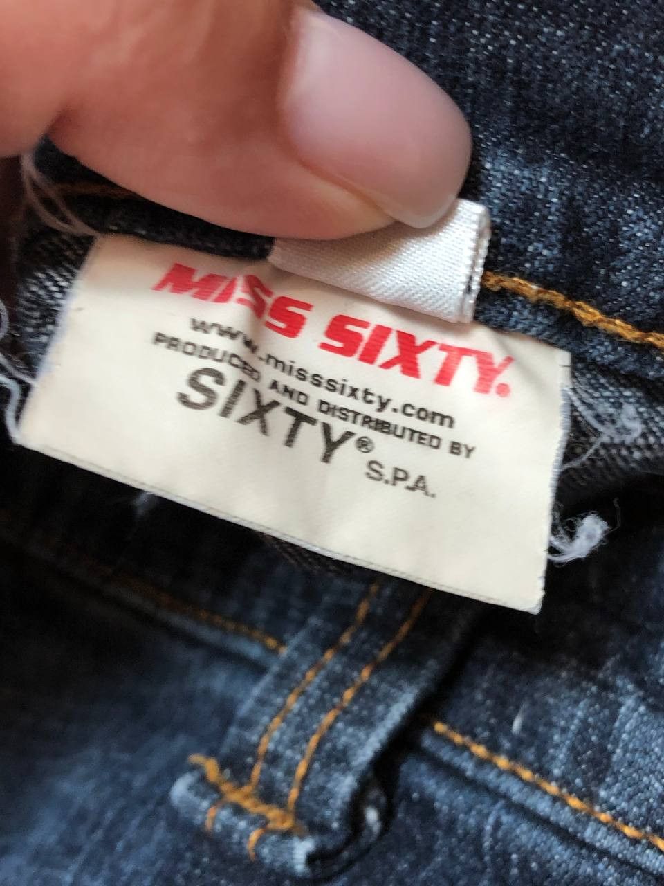 Miss Sixty vintage jeans Miss Sixty streetwear blue Y2K Size 28" / US 6 / IT 42 - 5 Thumbnail
