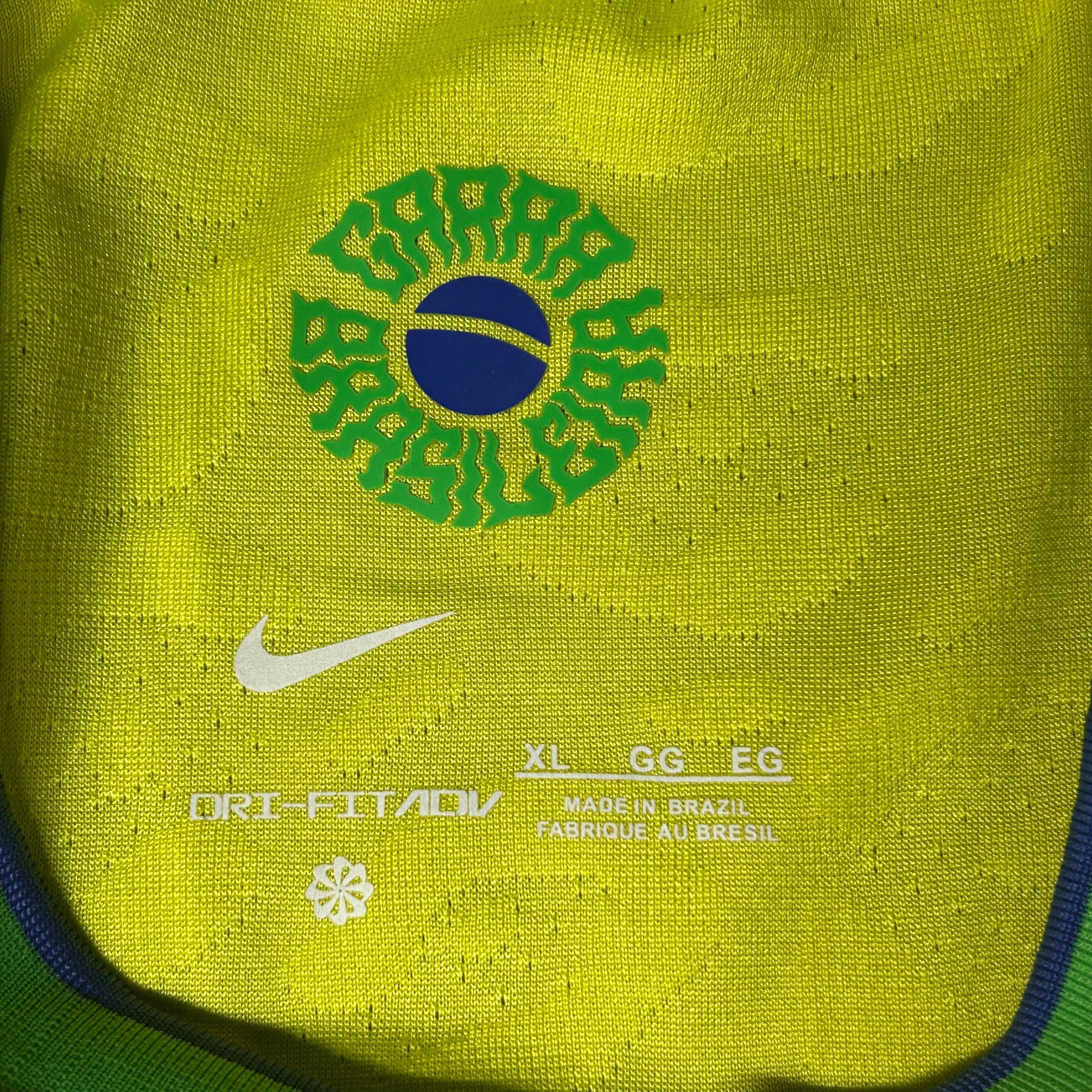 Nike Nike Dri-FIT Brazil 2022/23 Stadium Home Soccer Jersey XL Size US XL / EU 56 / 4 - 3 Thumbnail