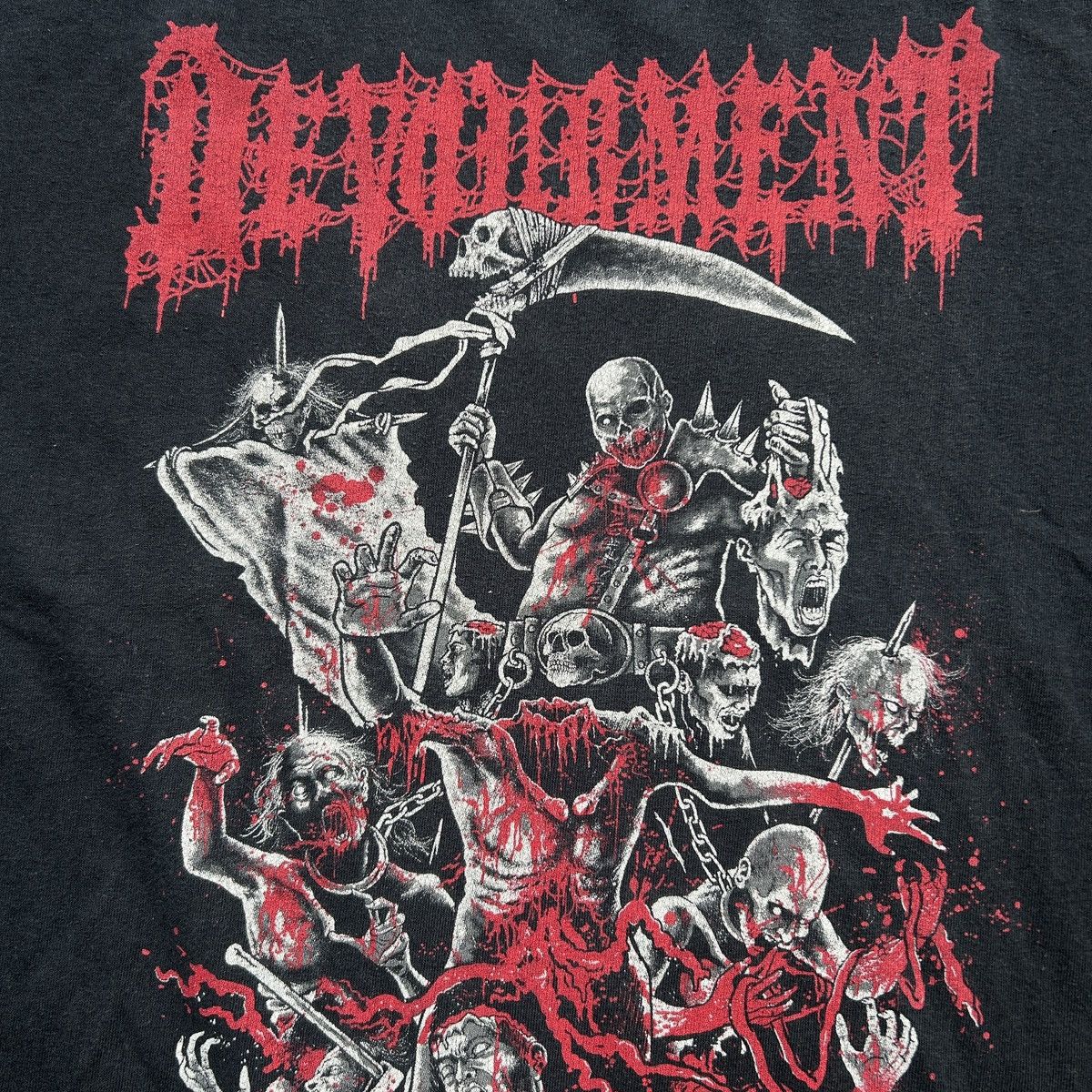 Vintage Vintage Devourment Undead Warrior T-shirt Size US L / EU 52-54 / 3 - 4 Thumbnail