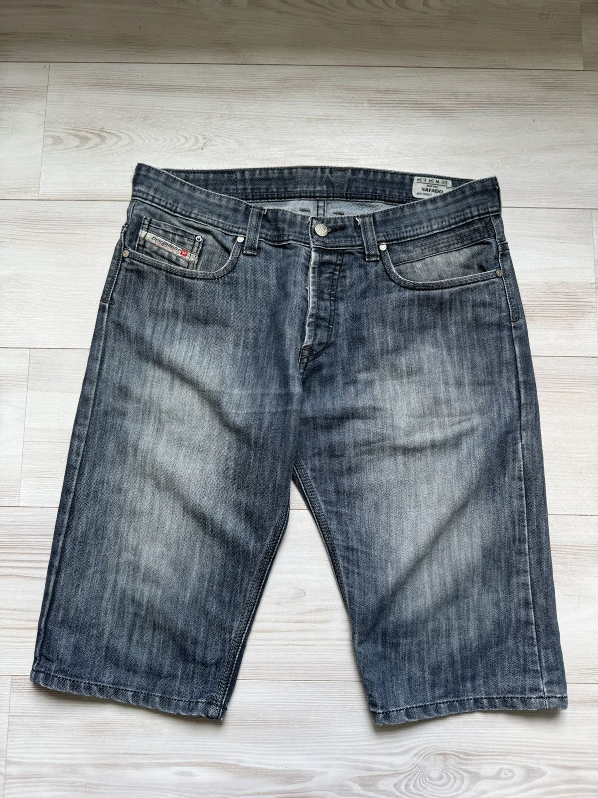 Diesel Diesel made in Italy denim shorts streetwear designer style Size US 33 - 1 Thumbnail
