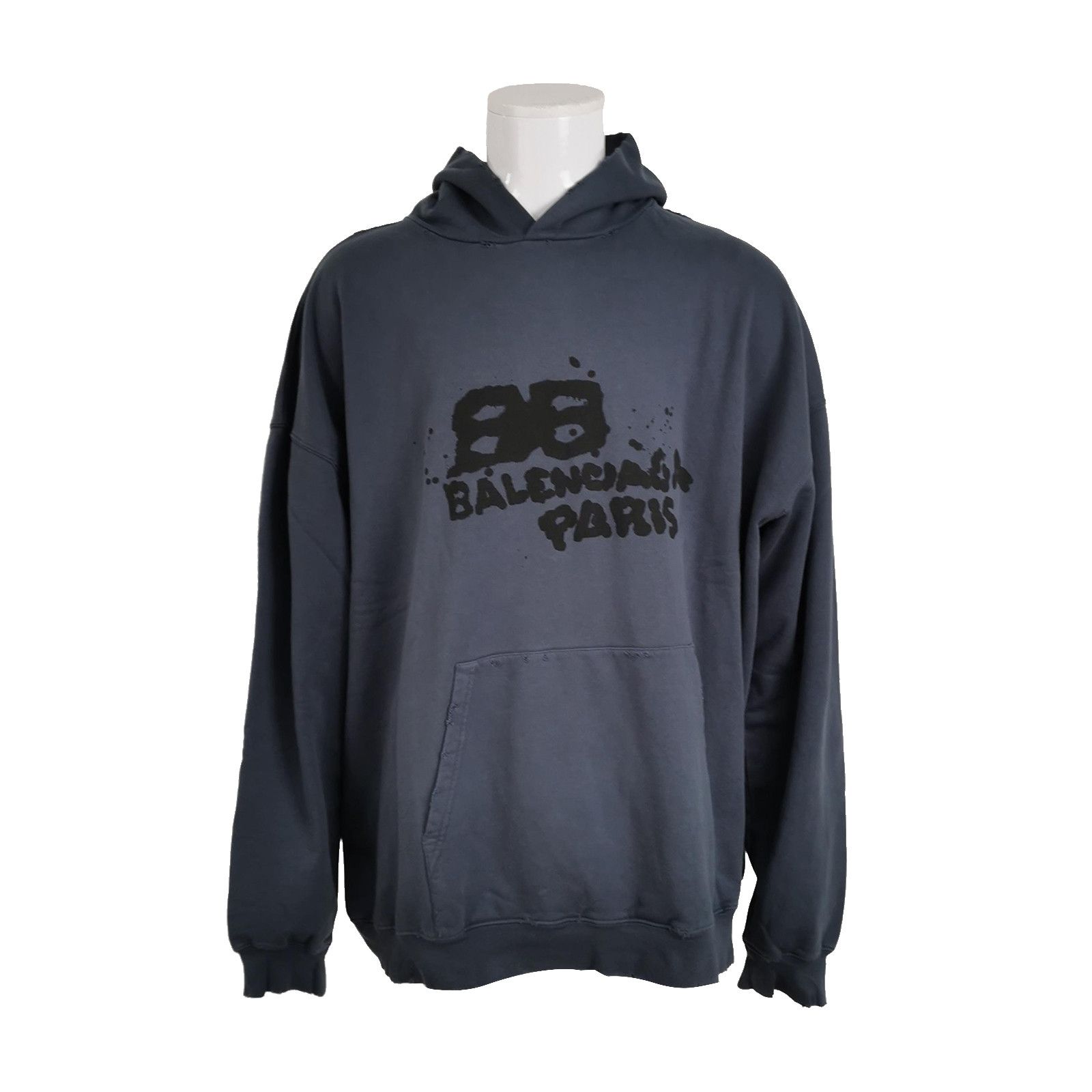 Balenciaga Balenciaga BB Paris Logo Hoodie XS Size US XS / EU 42 / 0 - 1 Thumbnail