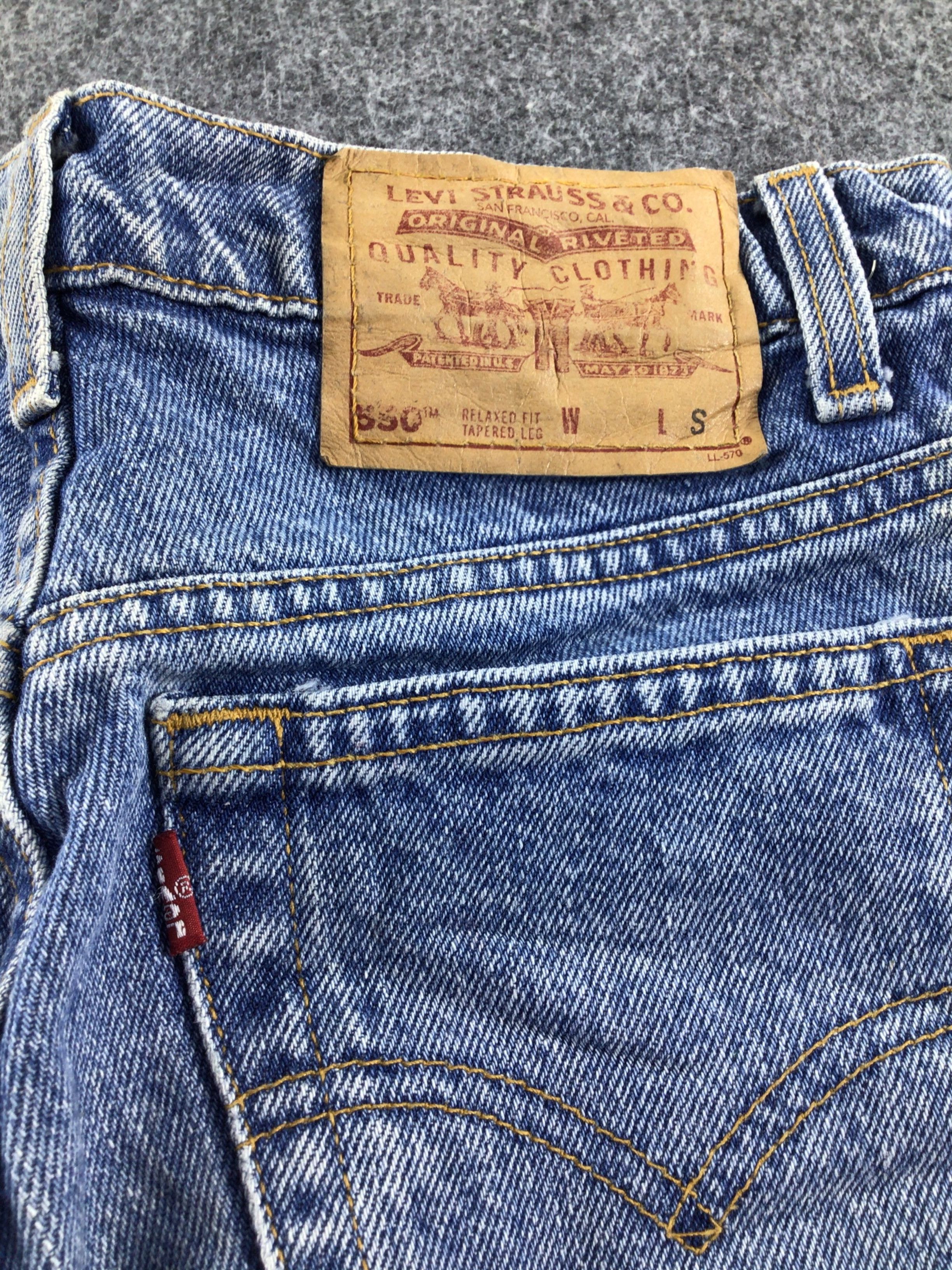 Levi's Vintage Levis 550 Jeans-J618 Size US 28 / EU 44 - 5 Thumbnail