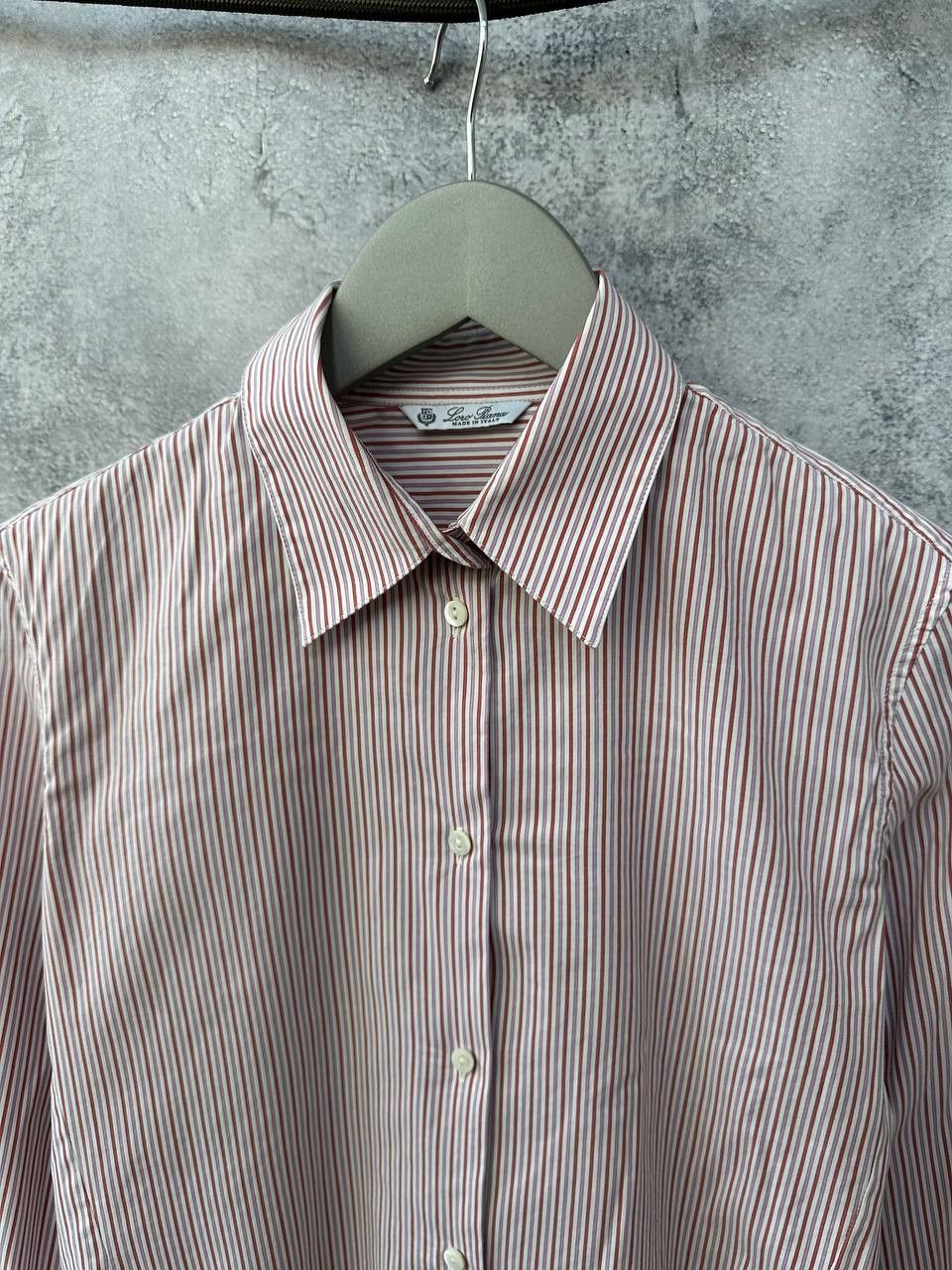 Loro Piana Loro Piana Button Up Shirt Striped Oxford Long Sleeve Size M / US 6-8 / IT 42-44 - 5 Thumbnail